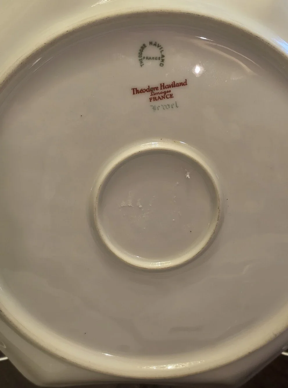Theodore Haviland Limoges Jewel 3pc Serving Lot Octagonal Bowls & Platter 1920s